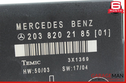 01-07 Mercedes W203 C230 C320 Rear Left Side Door Computer Control Module OEM