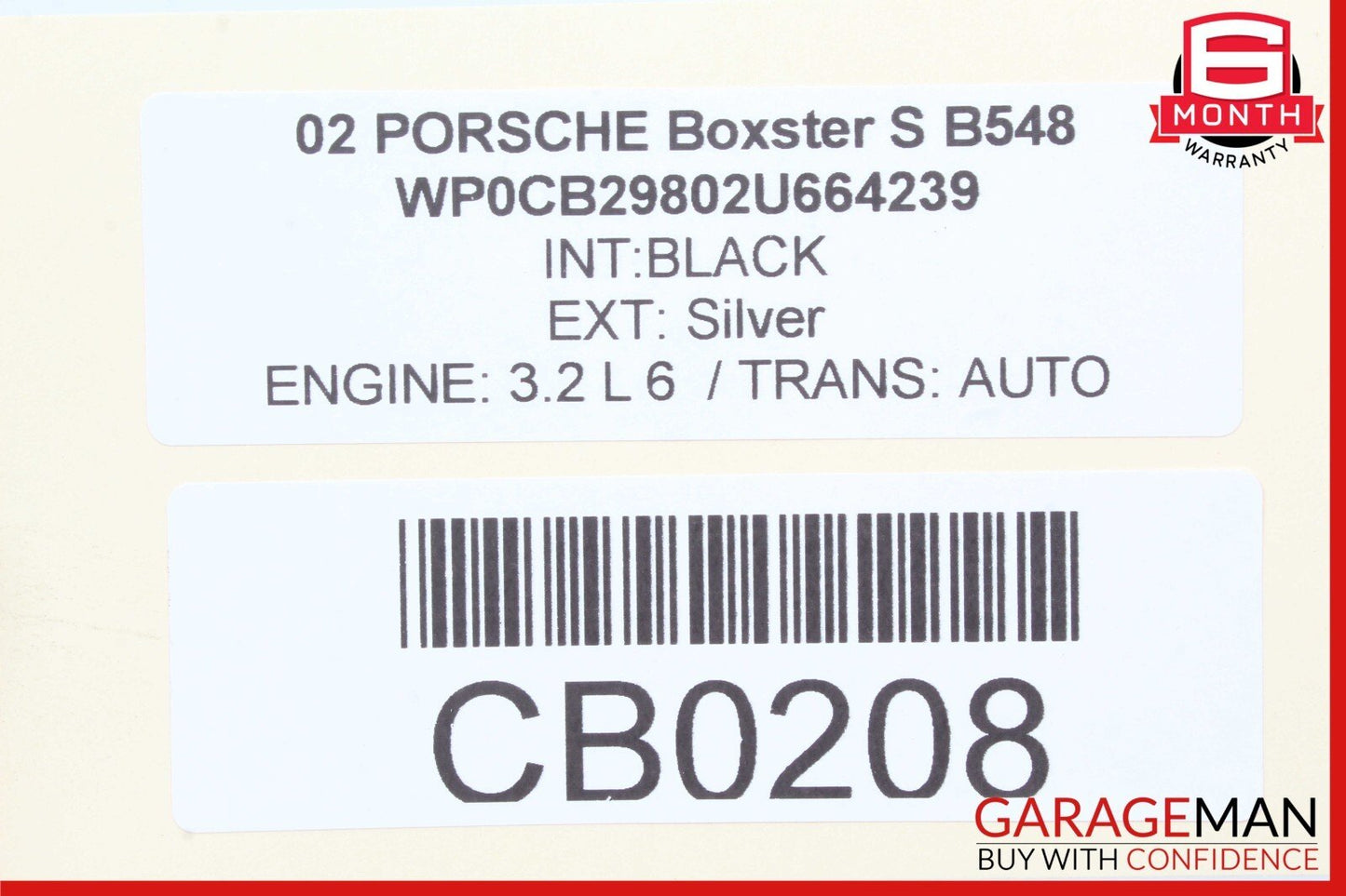 97-04 Porsche Boxster 986 Rear Right Passenger Side CV Axle Shaft Driveshaft OEM