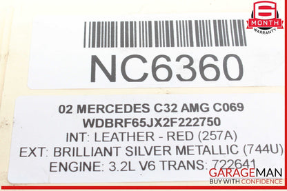 98-05 Mercedes W203 C32 AMG C240 SLK320 CLK320 E320 Engine Motor Oil Pump OEM