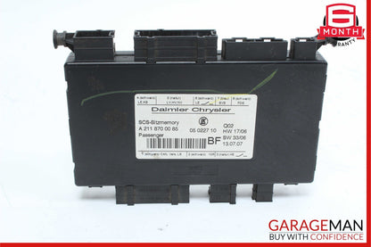 03-12 Mercedes X164 GL550 SLK280 Front Right Side Seat Control Module Unit OEM
