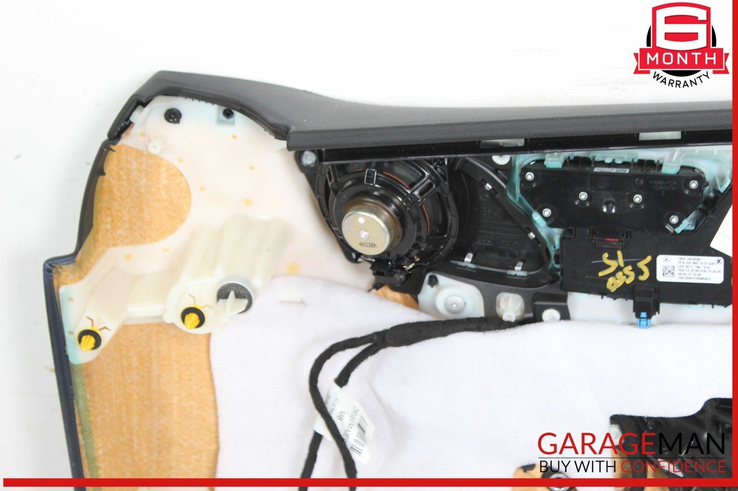 14-17 Mercedes W222 S550 S500 Front Left Side Interior Door Panel Cover OEM