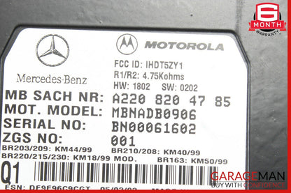 00-06 Mercedes CLK320 ML320 S500 CL Voice Phone Communication Control Module OEM