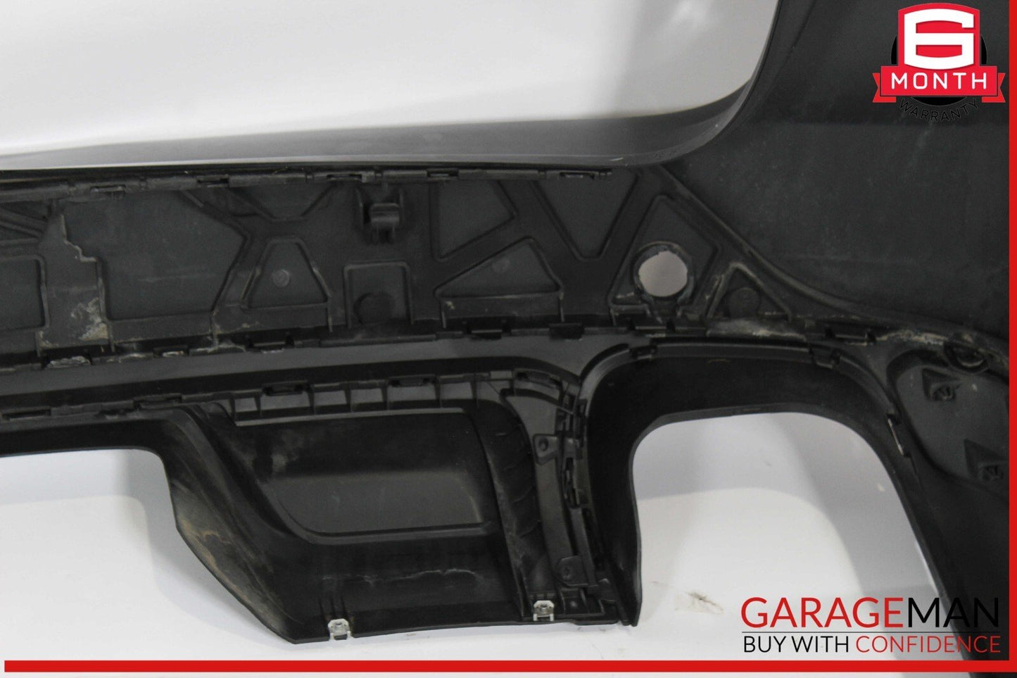 11-14 Porsche Cayenne 958 Rear Bumper Cover Panel Assembly Black OEM
