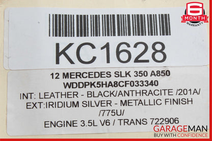 12-16 Mercedes R172 SLK350 3.5L V6 ECU ECM Engine Computer Control Module Unit