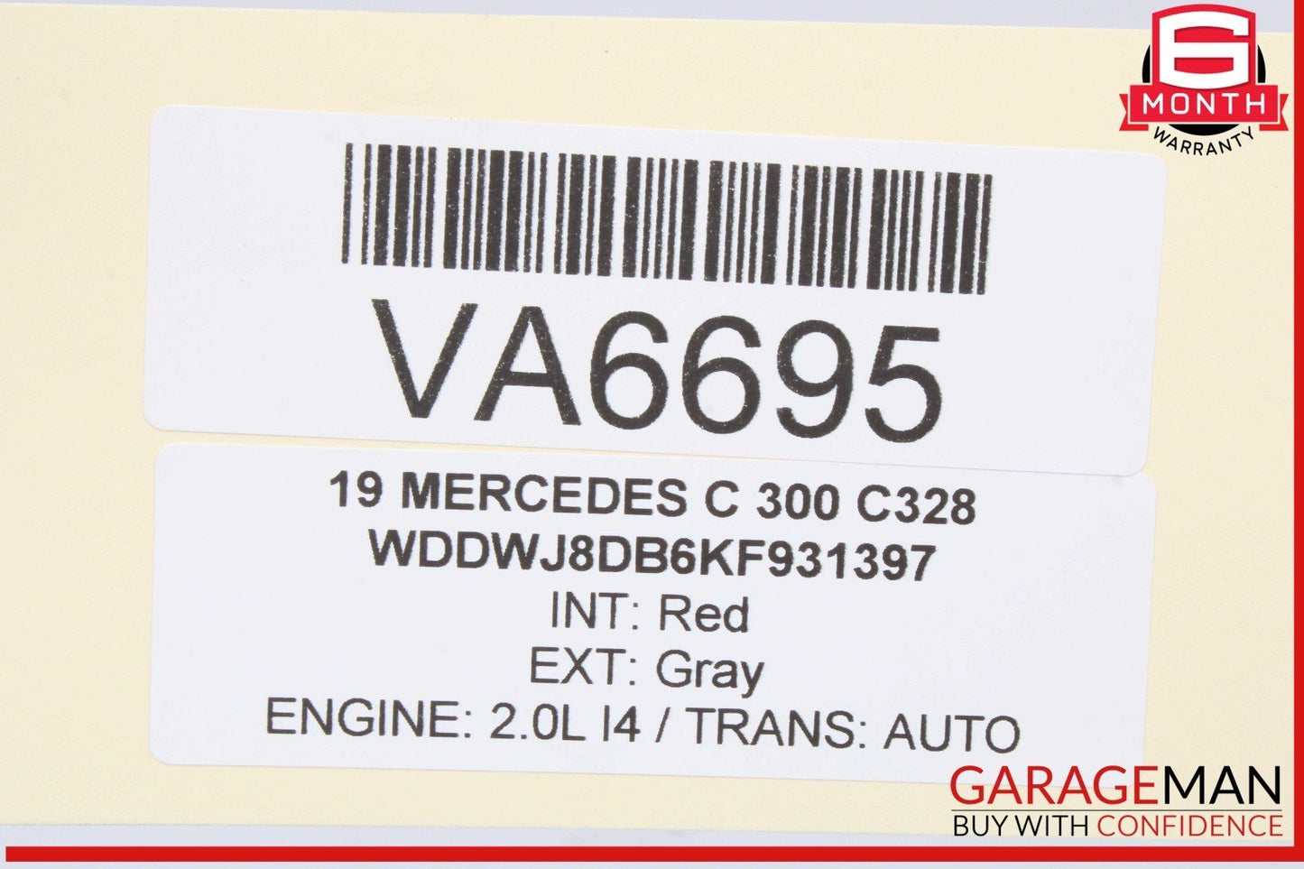 16-22 Mercedes W205 C300 GLC300 Front Right Side Door Control Module Unit OEM