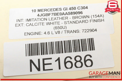 05-12 Mercedes X164 GL450 CLS500 Bumper PDC Parking Control Wire Harness OEM