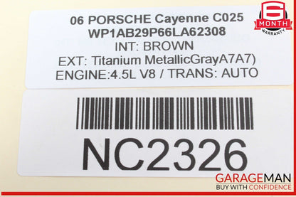 03-10 Porsche Cayenne 955 957 Front Right Side Shock  Absorber Spring Strut OEM