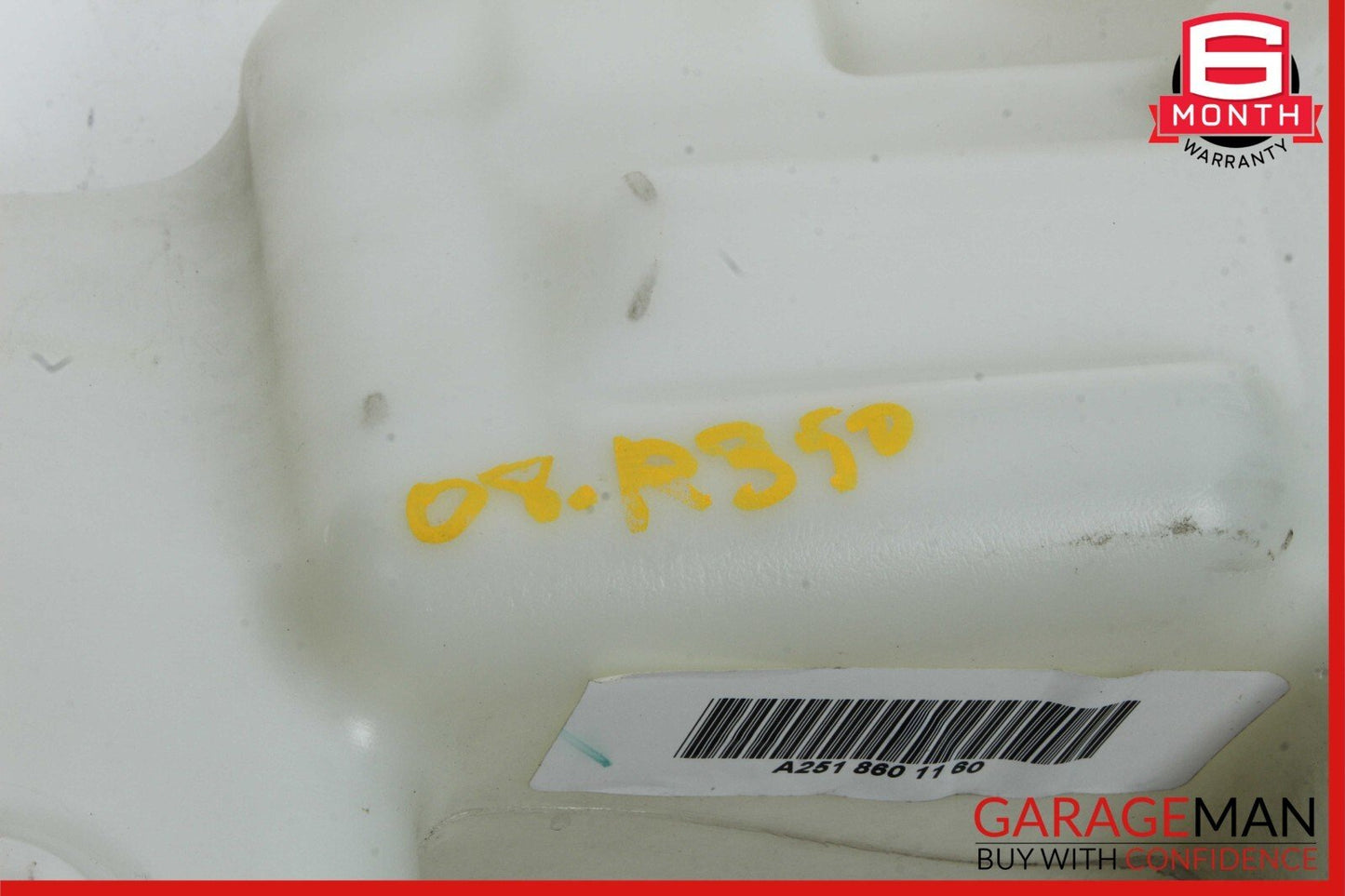 06-09 Mercedes W251 R350 R550 R63 AMG Windshield Washer Fluid Tank Reservoir OEM