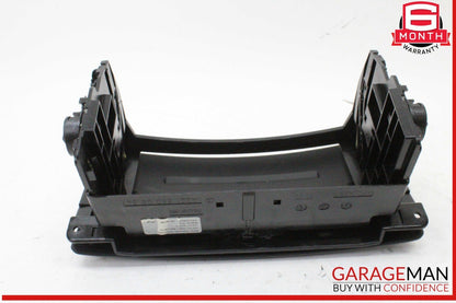 07-13 Mercedes W221 S550 Center Console CD Player Cover Trim Panel Black OEM