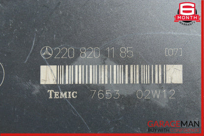 00-06 Mercedes W220 S55 AMG S600 Front Left Side Seat Controller Module