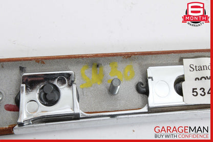 03-06 Mercedes W220 S430 S55 AMG Rear Left Driver Side Door Trim Bezel Wood OEM
