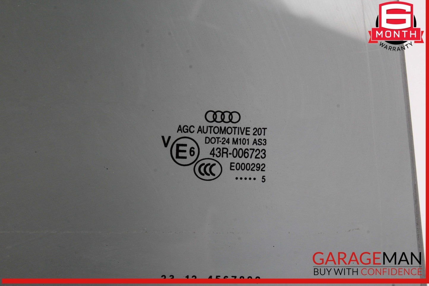 13-17 Audi Q5 Rear Right Passenger Side Door Window Glass OEM