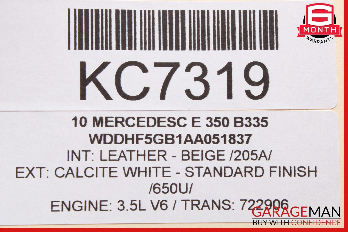 08-14 Mercedes W212 E350 C350 Rear Right Side Door Control Module OEM