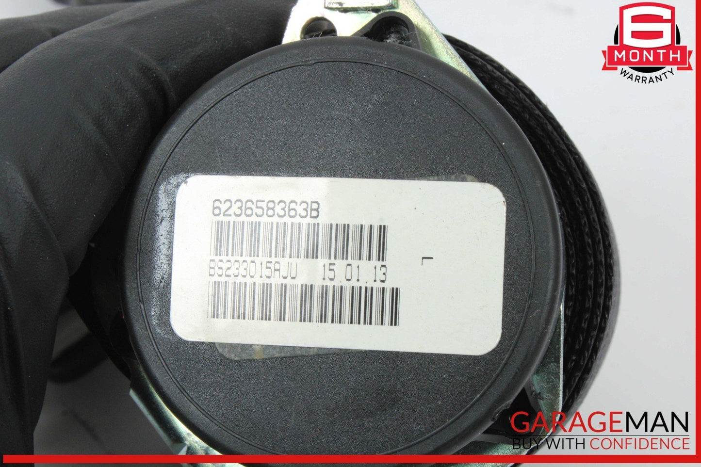 13-17 Nissan Leaf Rear Left Driver Side Seat Belt Seatbelt Retractor OEM