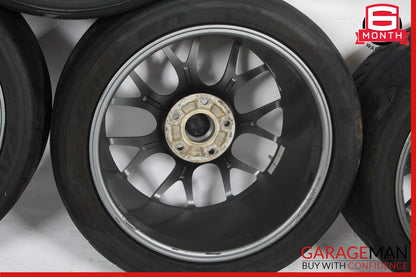 BBS Complete Staggered 10x8.5 R19 Front & Rear Wheel Tire Rim Set of 4 Pc Falken