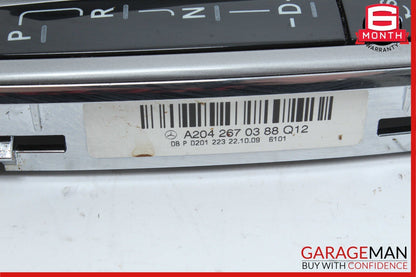 10-12 Mercedes X204 GLK350 Shift Shifter Knob Boot Cover Bezel Trim OEM