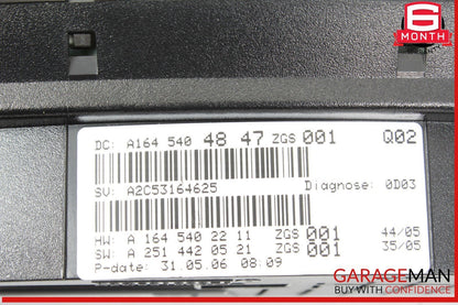 06-08 Mercedes W164 ML350 GL450 Speedometer Odometer Instrument Cluster OEM