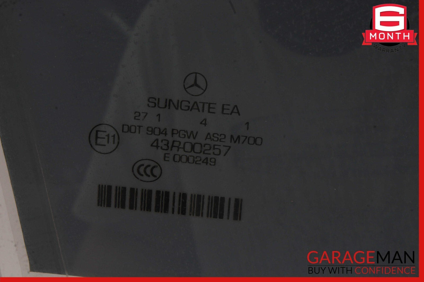 07-13 Mercedes W221 S550 S600 S63 AMG Front Right Door Window Auto Glass OEM