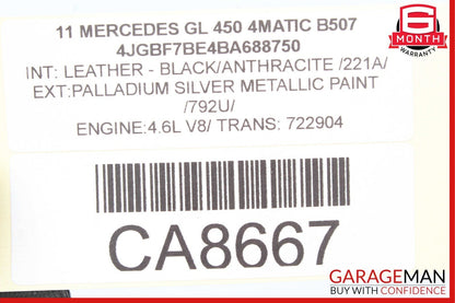 06-13 Mercedes X164 GL450 ML320 Front Left Driver Side Exterior Door Handle OEM