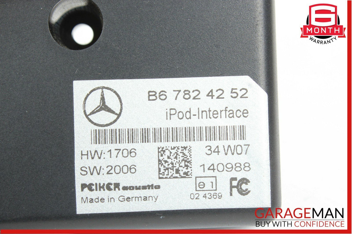 06-09 Mercedes E550 CLK350 S550 CL65 AMG Ipod Interface Controller Module