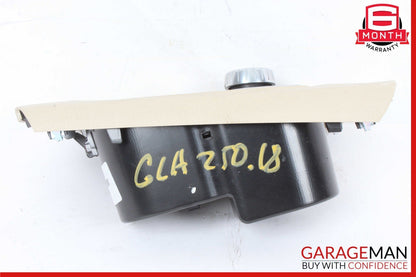 14-18 Mercedes X156 GLA250 Center Console Cup Holder Trim Panel w/ Control Unit