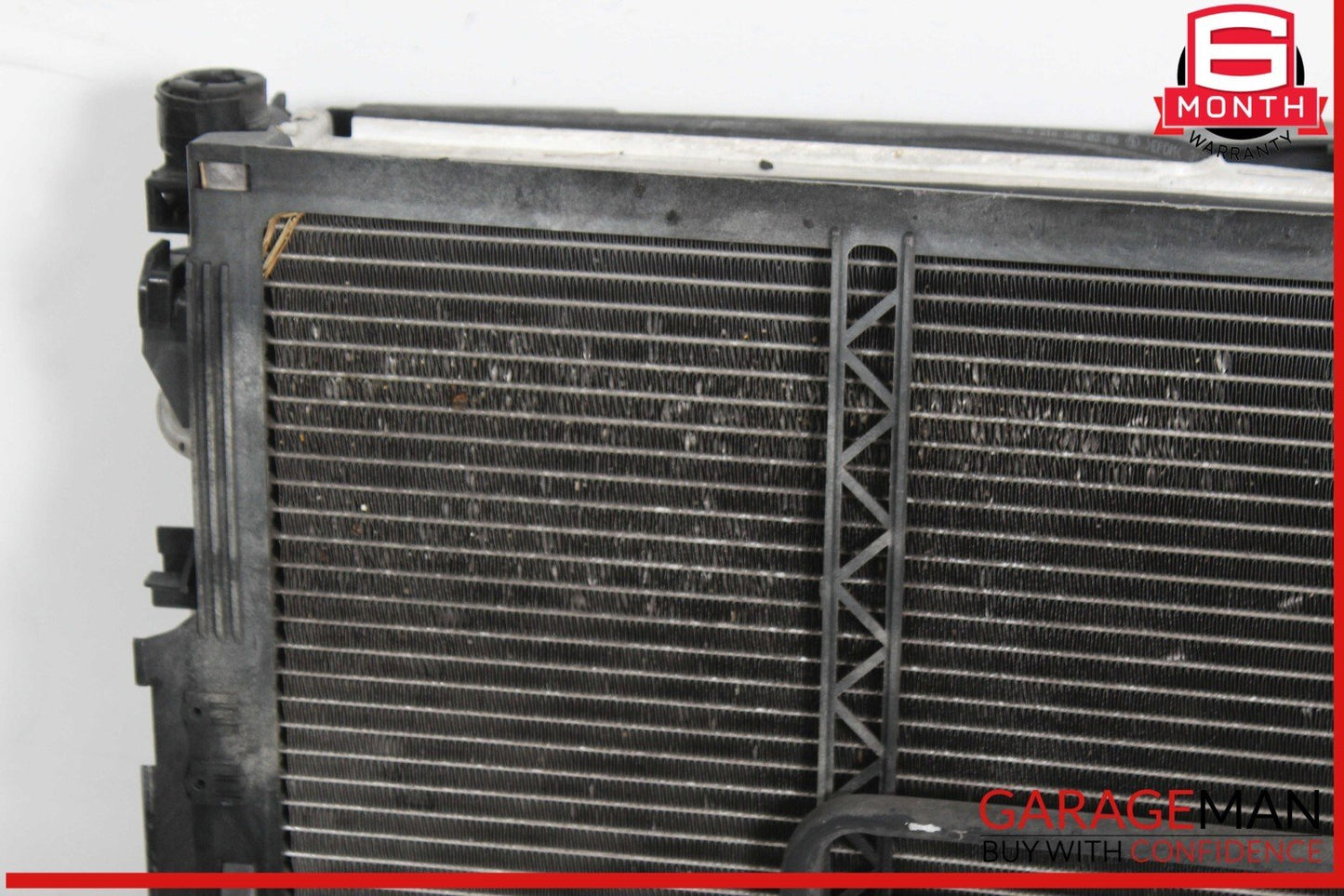 07-09 Mercedes W221 S550 Engine Cooling Radiator AC A/C Condenser Assembly OEM