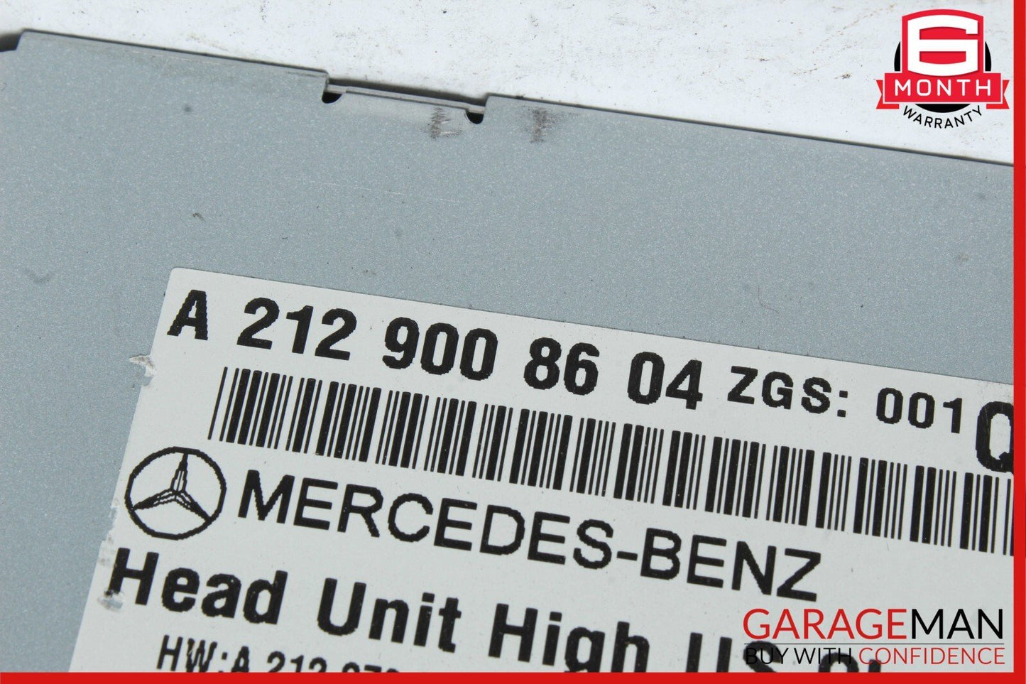 10-11 Mercedes W212 E350 4MATIC Command Head Unit CD Changer Radio 2129069000