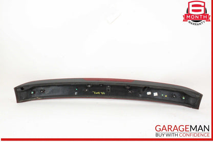 07-15 Audi Q7 Rear Trunk Hatch Spoiler Wing Red w/ Brake Light 4L0827933 OEM