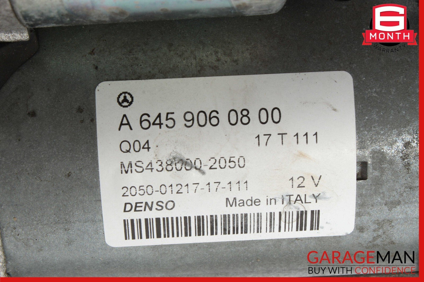 14-18 Mercedes W117 CLA250 GLA250 Engine Starter Motor 6459060800 OEM
