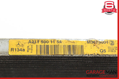 04-11 Mercedes W211 E350 E320 Radiator AC A/C Condenser Transmission Cooling OEM