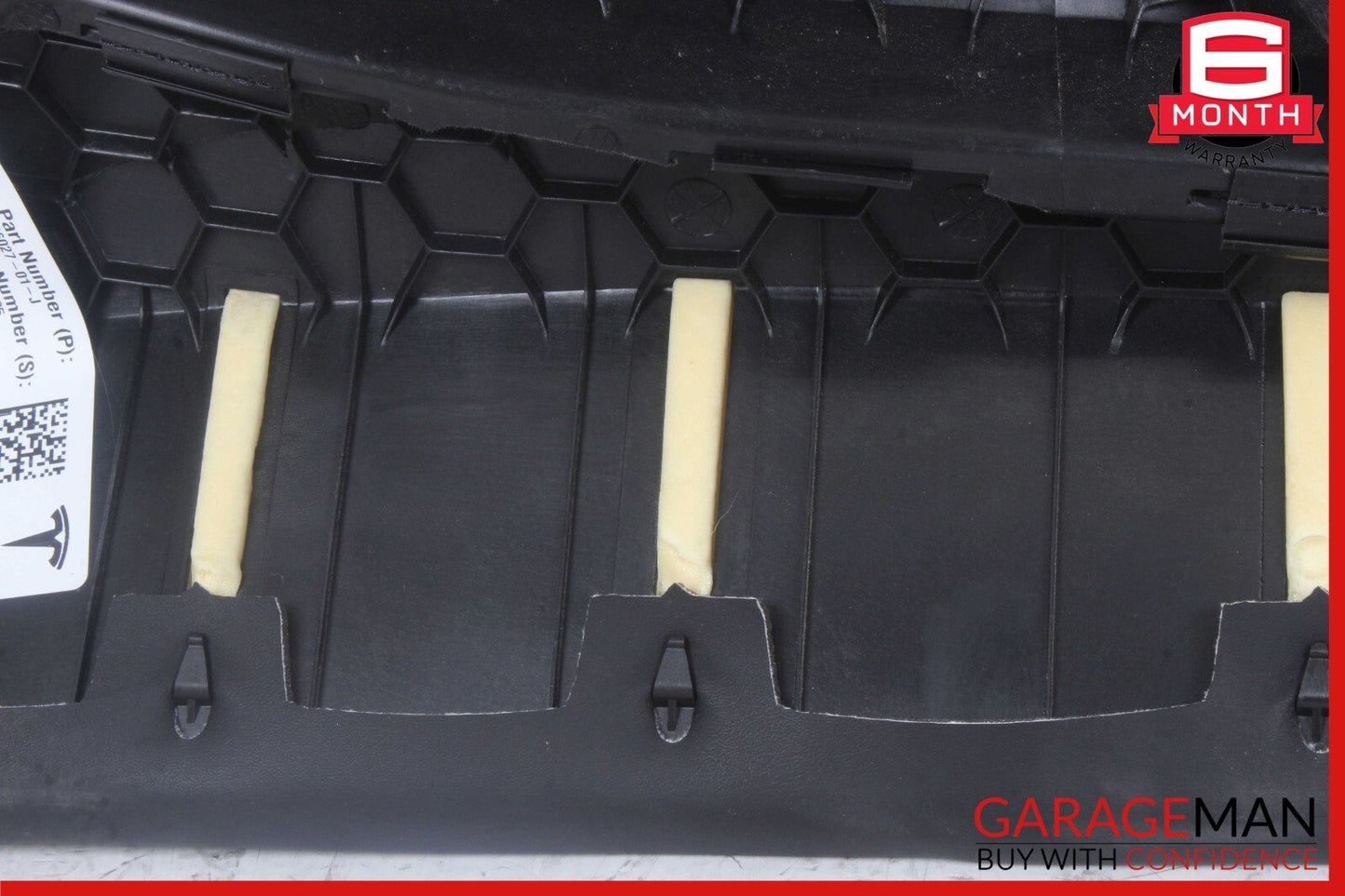 17-23 Tesla Model 3 Rear Right Passenger Seat Bolster Black 1096027-01-J OEM