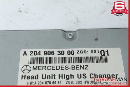 08-11 Mercedes W204 C300 C350 Navi Navigation Command Head Unit DVD CD Audio