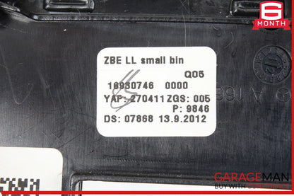 12-19 Mercedes X166 GL450 Center Console Bezel Trim Black 1666801817 OEM