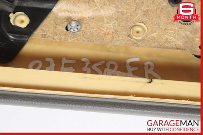 07-09 Mercedes W211 E350 Front Right Side Interior Door Panel Trim Cover Gray