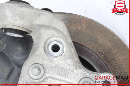 14-19 Mercedes W117 CLA250 Rear Left Side Spindle Knuckle Hub w/ Rotor Disc OEM