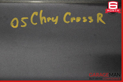 04-08 Chrysler Crossfire Front Right Side Exterior Door Shell Panel Grey OEM