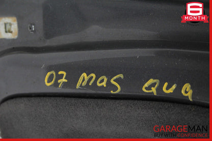 03-13 Maserati Quattroporte M139 Rear Trunk Lid Deck Shell Panel Gray OEM