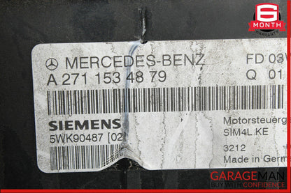 03-05 Mercedes W203 C230 ECU ECM Engine Control Module Unit 2711534879 OEM