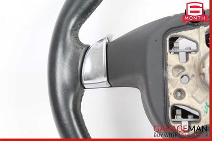 11-14 Porsche Cayenne 958 S Multifunction Steering Wheel Assembly Black OEM