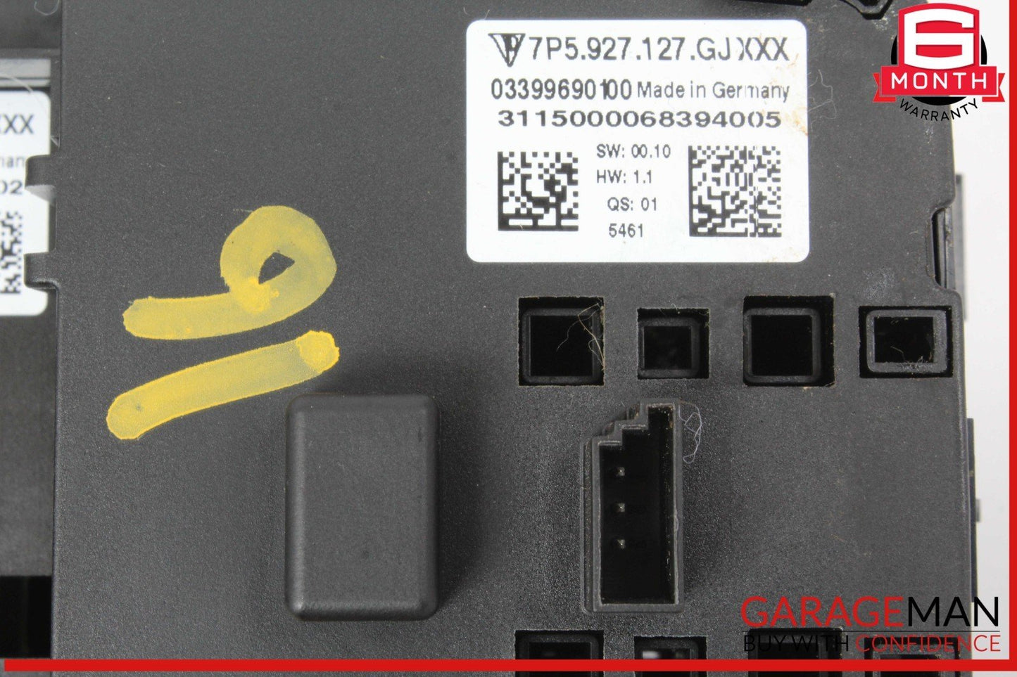 15-18 Porsche Cayenne 958 Suspension Mode Selector Switch Panel 7P5927127 OEM
