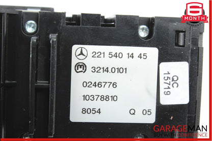 07-14 Mercedes CL550 S550 Electronic Parking Button Switch Control Module