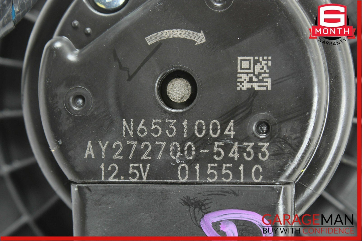 14-17 Maserati Ghibli A/C AC Heater Blower Motor Fan Assembly