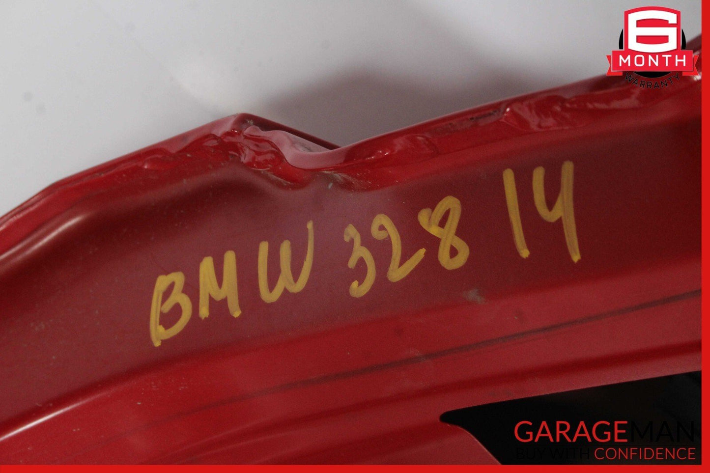 12-18 BMW F30 320i 328i Rear Trunk Lid Deck Shell Panel Cover Red OEM