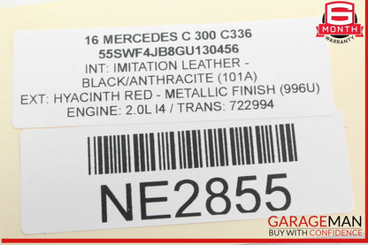 15-20 Mercedes W205 C300 C400 GLC300 Dash Headlight Switch 2059051810 OEM