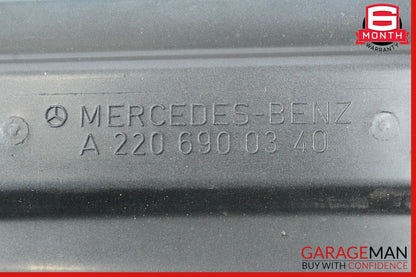 00-06 Mercedes W220 S430 Base Left Rocker Panel Side Skirt Molding Midnight Blue