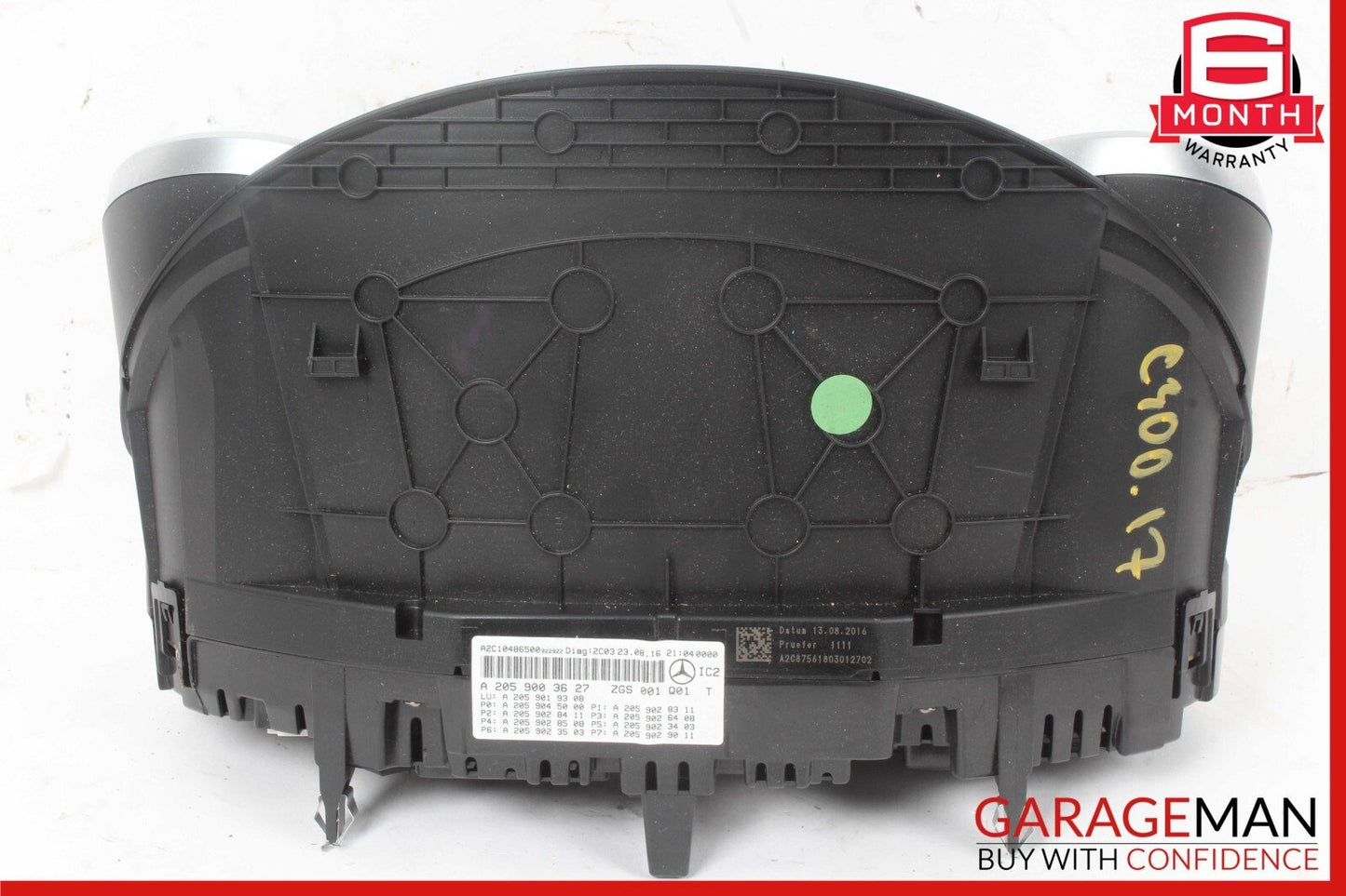 15-18 Mercedes W205 C300 Instrument Speedometer Odometer Cluster Gauge Assy OEM