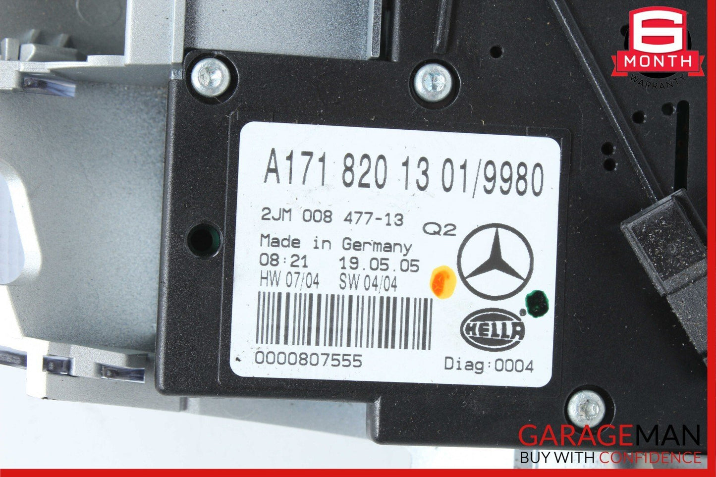 05-11 Mercedes R171  SLK350 Front Overhead Reading Dome Lamp Reading Map Light