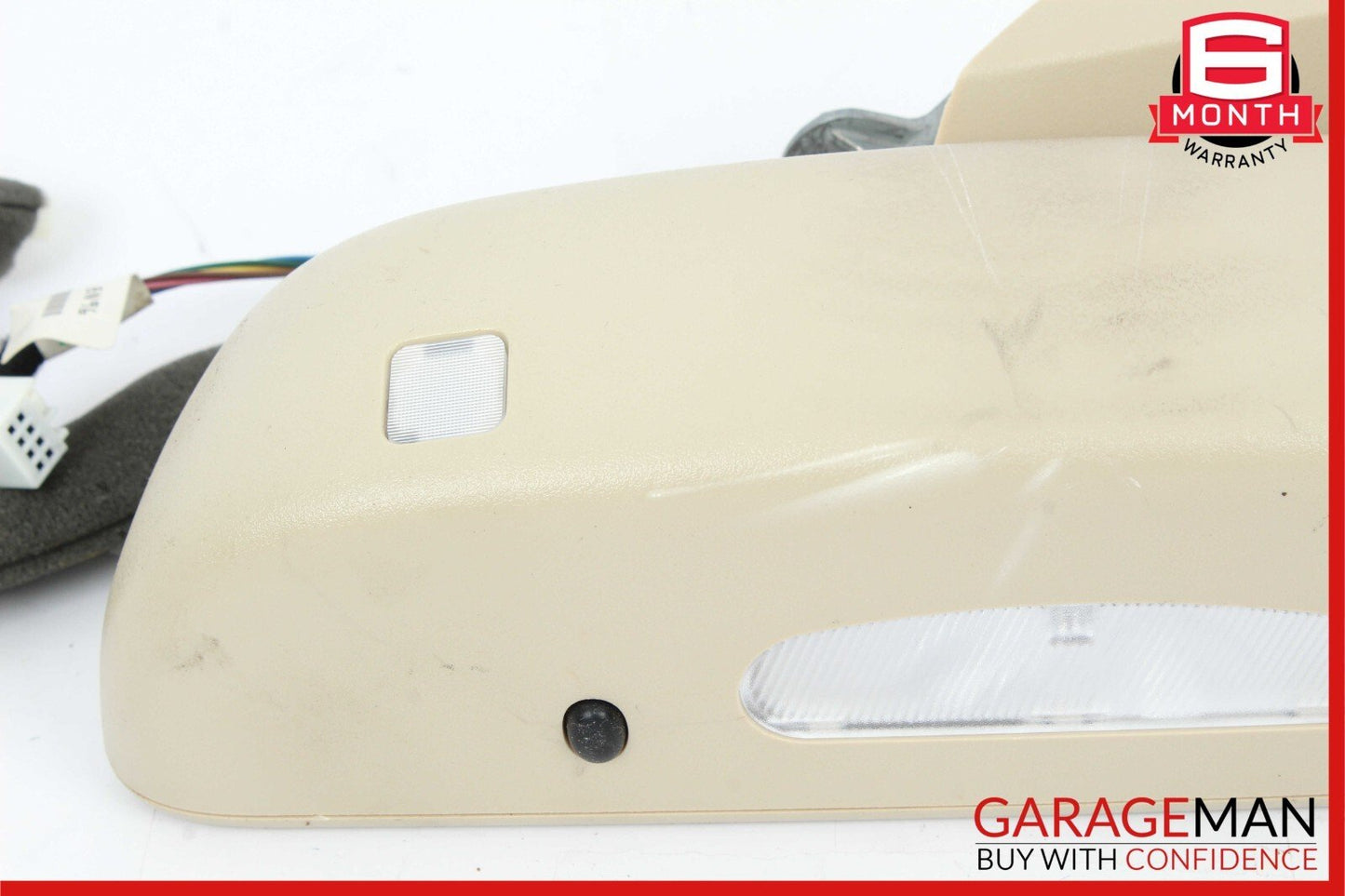 10-16 Mercedes W204 C250 E350 Interior Upper Rear View Mirror Cover Beige OEM