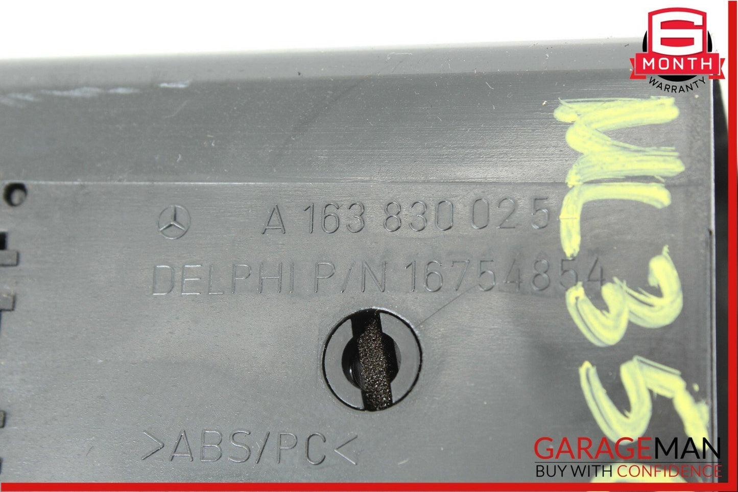 98-05 Mercedes W163 ML350 ML500 Right Passenger Dashboard A/C AC Air Vent OEM