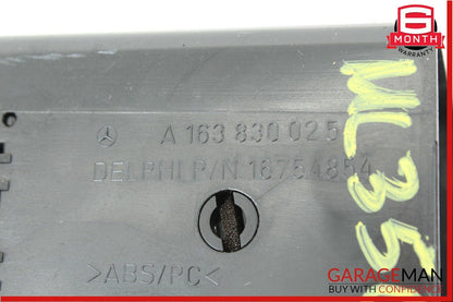 98-05 Mercedes W163 ML350 ML500 Right Passenger Dashboard A/C AC Air Vent OEM